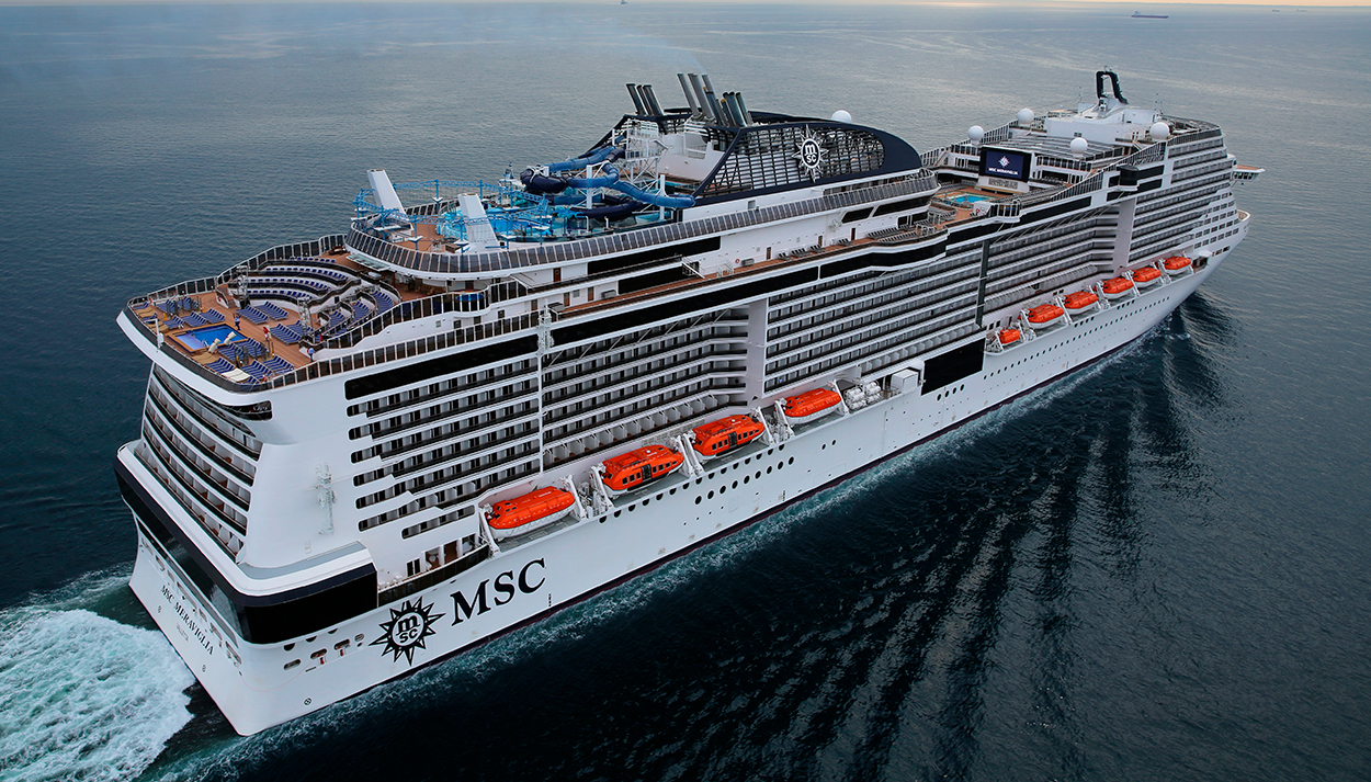 msc cruise ship uk